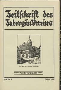 Titelblatt der Ausgabe 1933 III
