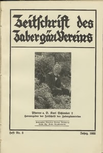 Titelblatt der Ausgabe 1935 III