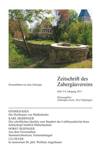 Titelblatt der Ausgabe 2011 III+IV