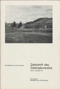 Titelblatt der Ausgabe 1974 II