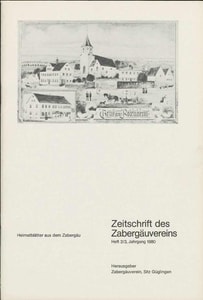 Titelblatt der Ausgabe 1980 II+III