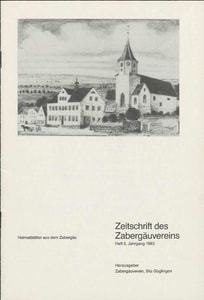 Titelblatt der Ausgabe 1983 III