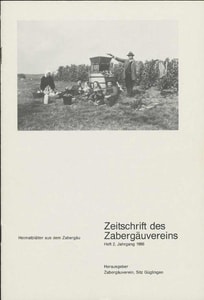 Titelblatt der Ausgabe 1986 II