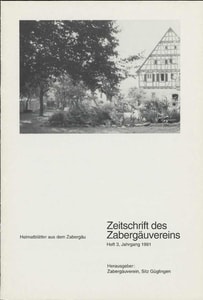 Titelblatt der Ausgabe 1991 III