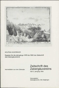 Titelblatt der Ausgabe 1993 III