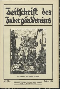 Titelblatt der Ausgabe 1931 IV